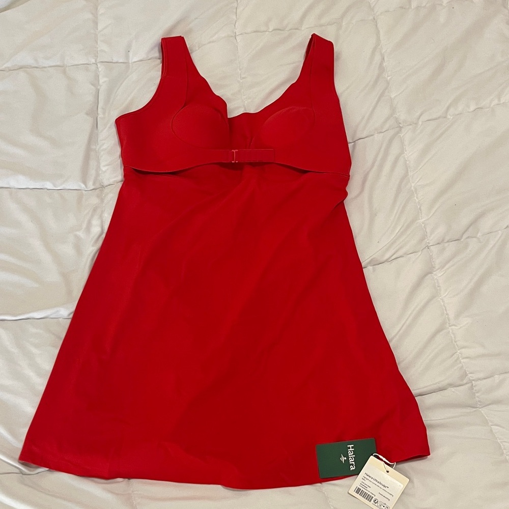 HALARA Bold Red Dress